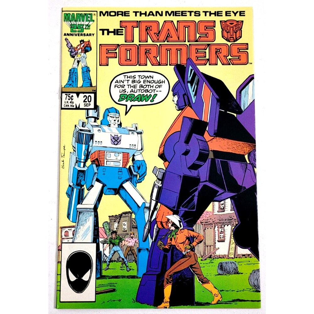 TRANSFORMERS  #20 (1986) / NM- / MARVEL / MEGATRON‎